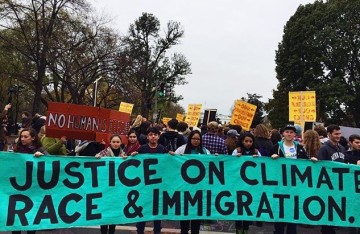 Justice on Climate Race and Immigration
